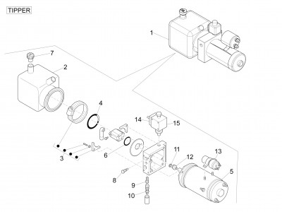 Tilting pump - Components